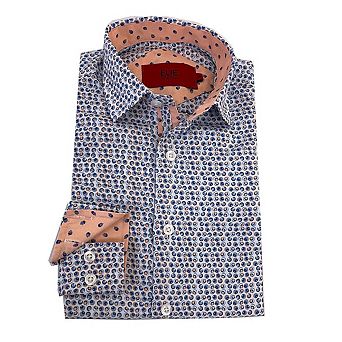 Elie Balleh Boys Slim Fit Printed Button-Down Shirt