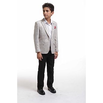 Elie Balleh Boys Slim Fit Classic Blazer