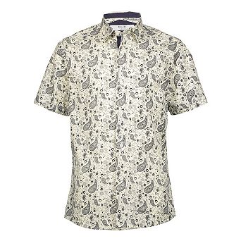 Elie Balleh Boys Slim Fit Paisley Shirt