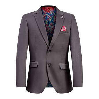 Elie Balleh Slim Fit Men's Solid Blazer Sports Coat