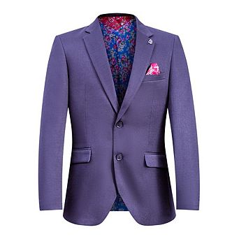 Elie Balleh Slim Fit Men's Solid Blazer Sports Coat