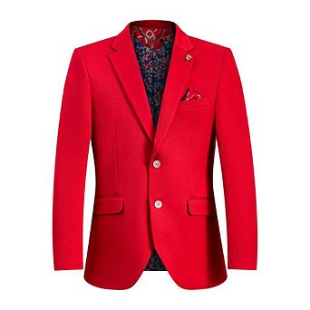 Elie Balleh Slim Fit Men's Solid Blazer Sports Coat