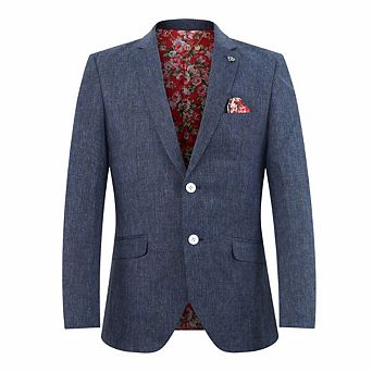 Elie Balleh Boys Slim Fit Clasic Mélange Jacket