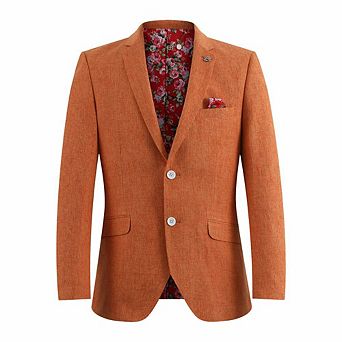 Elie Balleh Boys Slim Fit Clasic Mélange Jacket