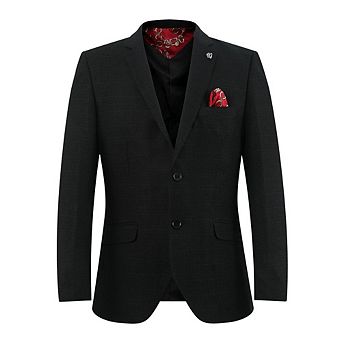 Elie Balleh Boys Slim Fit Mélange Jacket
