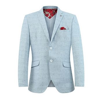 Elie Balleh Boys Slim Fit Mélange Jacket