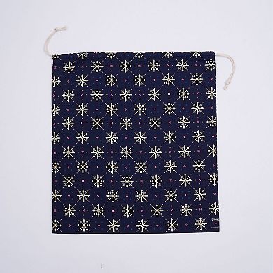 Reusable Fabric Gift Bag, 22", Cotton Canvas, by artist Kelsey Weigl