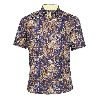 Elie Balleh Boys Slim Fit Paisley Shirt