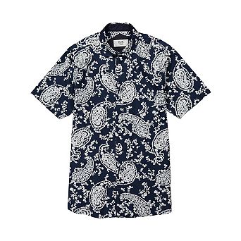 Elie Balleh Boys Slim Fit Paisley Button Down Shirt