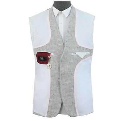 Elie Balleh Slim Fit Melange Sports Coat Jacket For Men