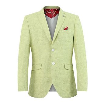 Elie Balleh Slim Fit Melange Sports Coat Jacket For Men