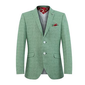Elie Balleh Slim Fit Melange Sports Coat Jacket For Men