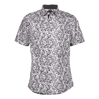 Elie Balleh Boys Slim Fit Paisley Shirt