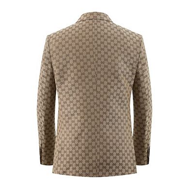 Elie Balleh Boys Slim Fit Logo Blazer