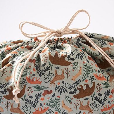 Reusable Fabric Gift Bag, 22", Cotton Canvas, by artist Hannah Pearlman