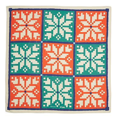 Reusable Furoshiki Gift Wrap, 35", Polyester, by artist Kelsey Weigl