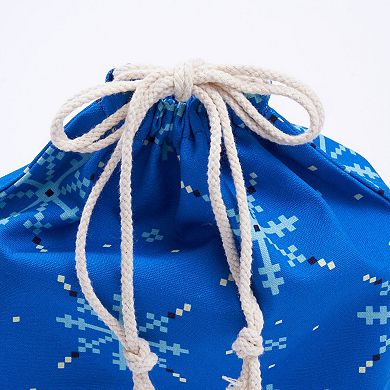 Reusable Fabric Gift Bag, 14", Cotton Canvas, by artist Kelsey Weigl