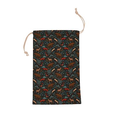 Reusable Fabric Gift Bag, 14", Cotton Canvas, by artist Hannah Pearlman