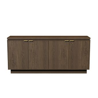 4-Door Wooden Storage Sideboard