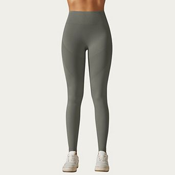 Womens's Seamless High Waist Leggings with Sculpting Fit and Compression Support