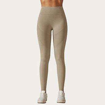 Womens's Seamless High Waist Leggings with Sculpting Fit and Compression Support