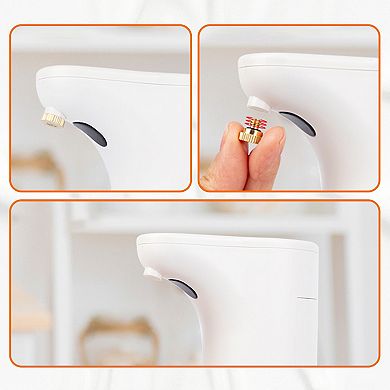 Cheer Collection Touchless Automatic Soap Dispenser with Adjustable Foam Mist and Liquid Modes