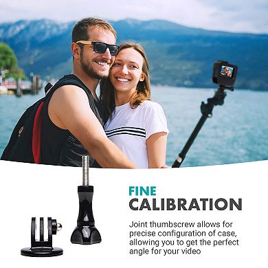 Movo GPR-5 Media Housing Case Compatible with GoPro HERO5, HERO6, HERO7