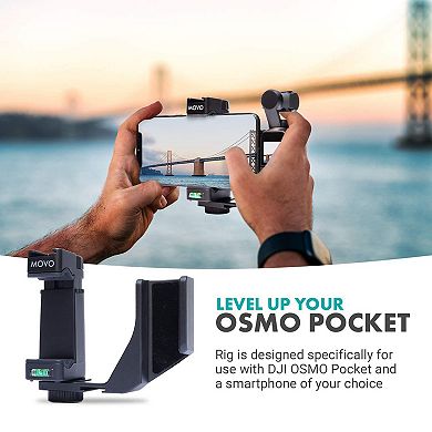 Movo OPR-50 DJI OSMO Pocket Smartphone Rig