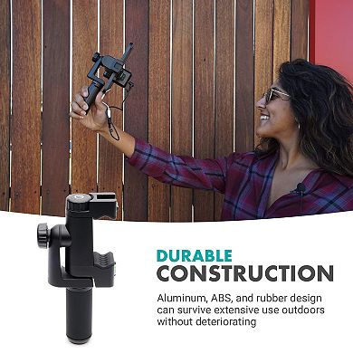 Movo P-3 Rotating Smartphone Tripod Mount with Vertical and Horizonal Positions