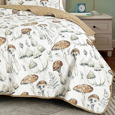 ESCA 3-Piece Reversible Bedspread Set