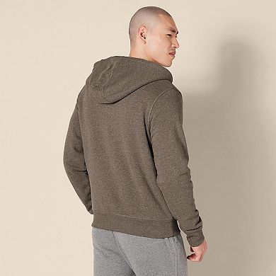 Men’s Warm Sherpa Fleece Zip-Up Hoodie