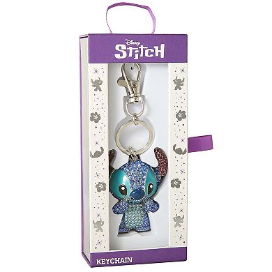 Stitch Bling Crystal Charm Keychain