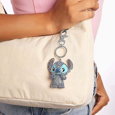 Stitch Bling Crystal Charm Keychain