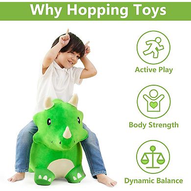iPlay iLearn Outdoor riding and jumping toys