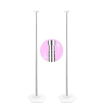 80 Inch Heavy Duty Metal Balloon Column Stand Kit Set of 2 for Party Decor