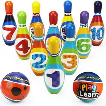 iPlay iLearn Bowling toy set
