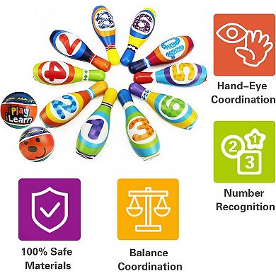 iPlay iLearn Bowling toy set