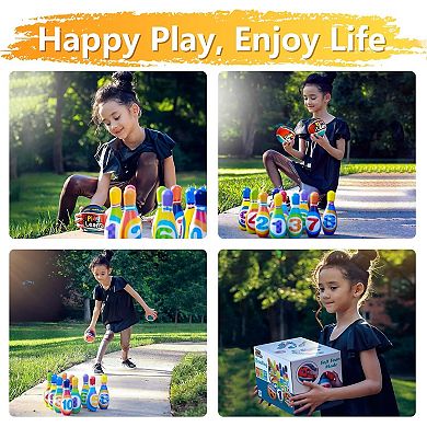 iPlay iLearn Bowling toy set
