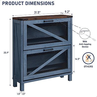 Great Ambitions Adjustable shoe cabinet