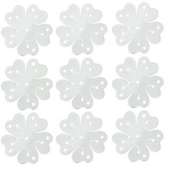 50 pc Flower Shape Balloon Clips Holder for Wedding Event and Birthday Party Decorations