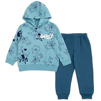 Bluey Fleece Hoodie & Pants Set