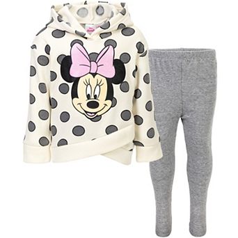 Disney Minnie Mouse 2 pc Fleece Hoodie and Leggings Set