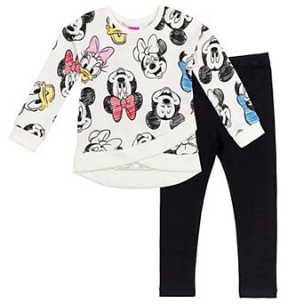 Disney's Minnie Mouse Fleece Sweatshirt and Tulle Leggings Set
