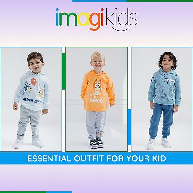 Bluey Fleece Hoodie & Pants Set