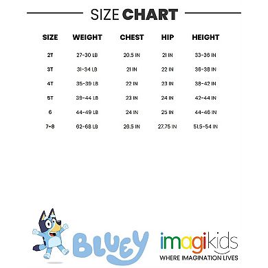 Bluey Fleece Hoodie & Pants Set