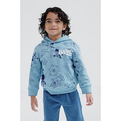 Bluey Fleece Hoodie & Pants Set