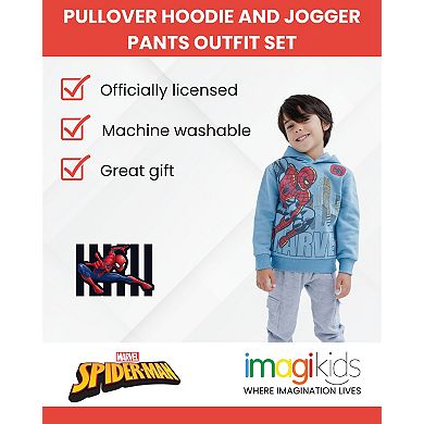 Marvel Fleece Hoodie & Pants Set