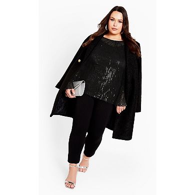 Avenue Women's Plus Size Nouveau Nights Top