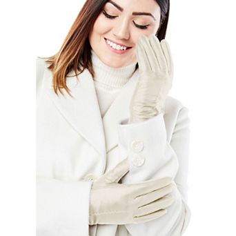 Woman Within Leather Gloves
