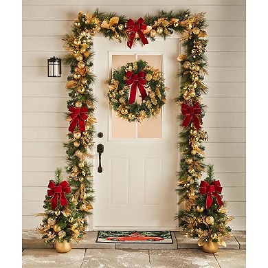 BrylaneHome 36""H Regal Pre-Lit Urn Tree